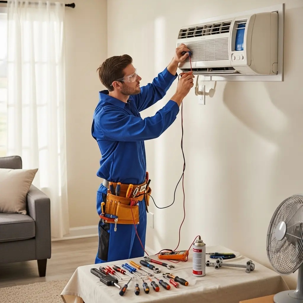 Şehzadeler Warmhaus Warmhaus klima gaz dolumu ve bakım – Enerji verimliliği artırıldı. - Teknik servis örneği